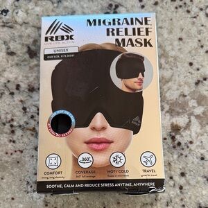 RBX Unisex Black Migraine Relief Mask